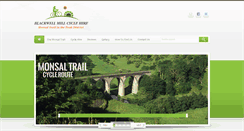 Desktop Screenshot of peakblackwellcyclehire.com